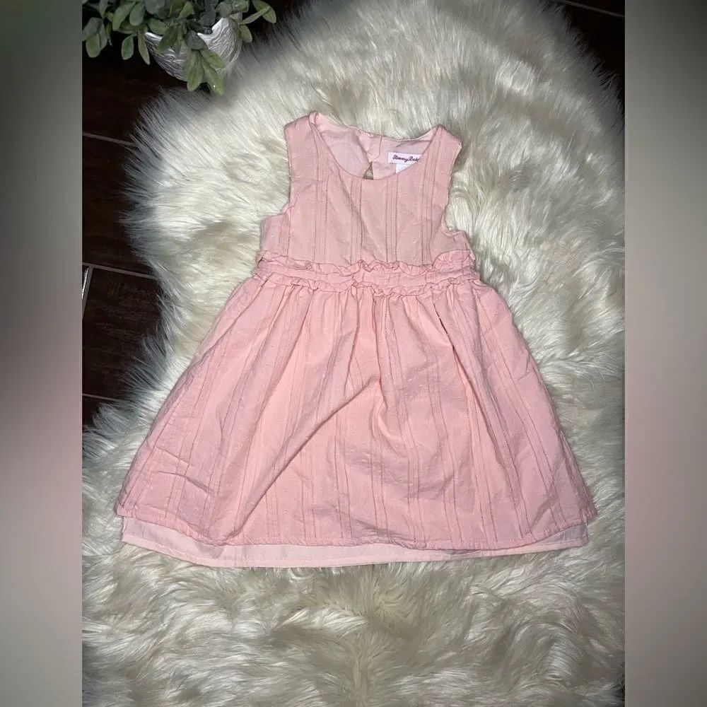 Tommy Bahama pink sun dress sz 4T